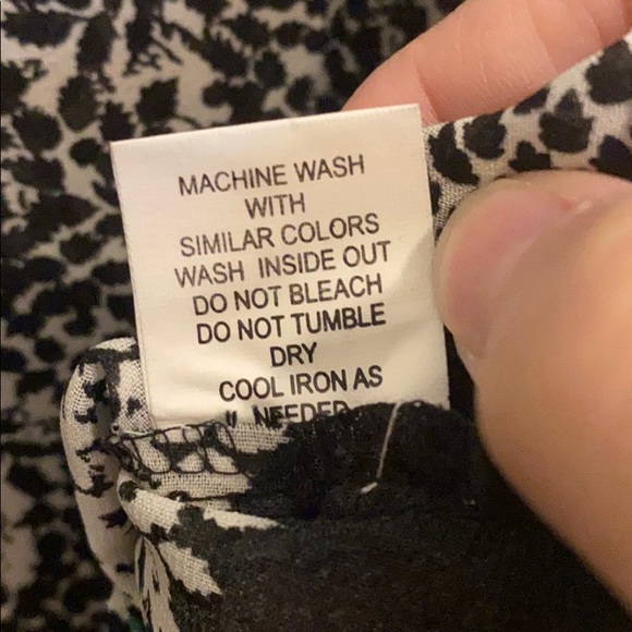 Antilia Femme Green & Black sleeveless boho top - Picture 6 of 8